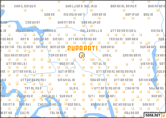 map of Rupāpāti