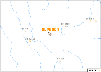 map of Ruponda