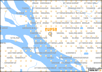 map of Rupsa