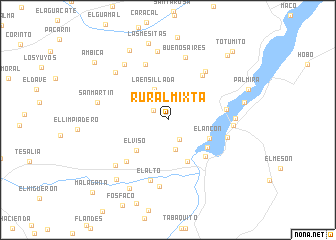 map of Rural Mixta