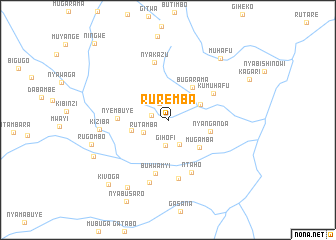 map of Ruremba