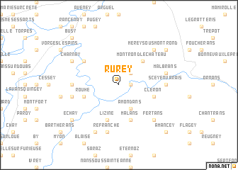 map of Rurey