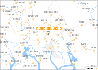 map of Rurowolukwo