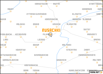 map of Rusachki