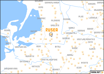 map of Rusea