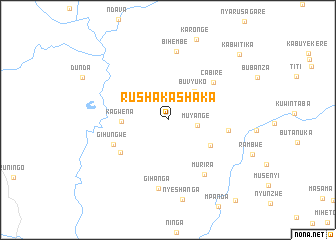 map of Rushakashaka