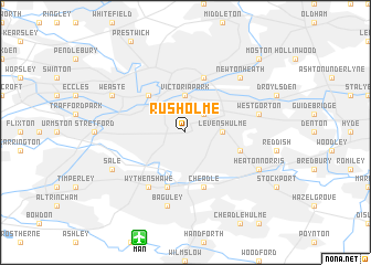 map of Rusholme