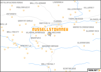 map of Russellstown New