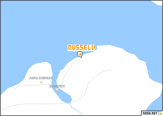 map of Russelv
