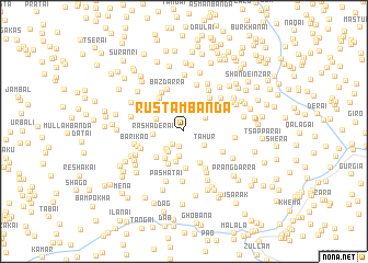 map of Rustam Bānda