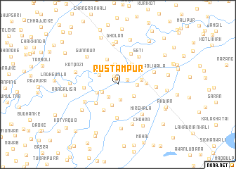 map of Rustampur