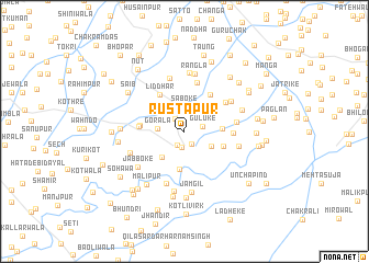 map of Rustapur