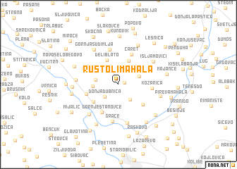 map of Rustoli Mahala