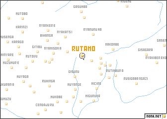 map of Rutamo