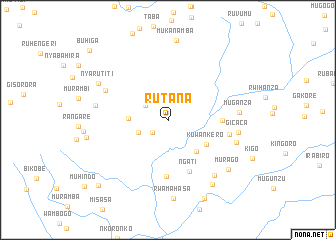 map of Rutana