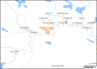 map of Rutån