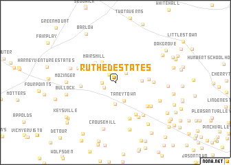 map of Ruthed Estates