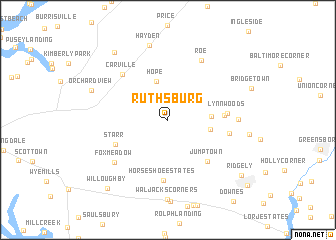 map of Ruthsburg