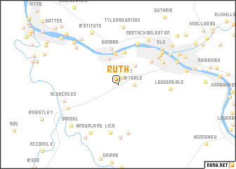 map of Ruth