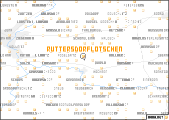 map of Ruttersdorf-Lotschen