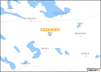 map of Ruuhimäki