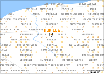 map of Ruville