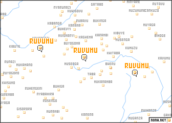 map of Ruvumu
