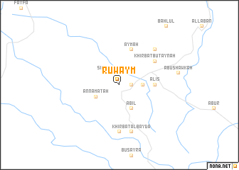 map of Ruwaym