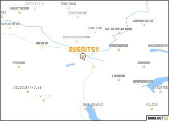 map of Rvenitsy