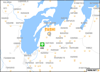 map of Rwahi