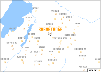 map of Rwamatanga