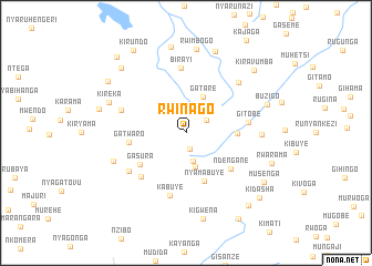 map of Rwinago