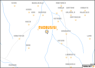 map of Rwobusisi