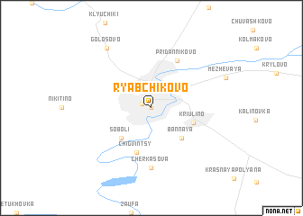 map of Ryabchikovo