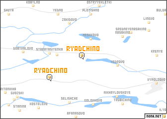 map of Ryadchino