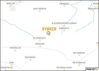 map of Ryanza