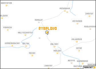 map of Ryaplovo