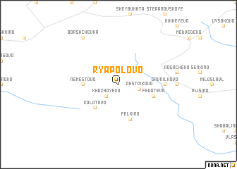 map of Ryapolovo