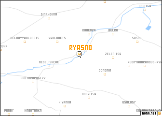 map of Ryasno