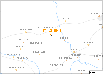 map of Ryazanka