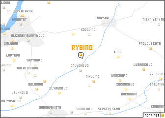 map of Rybino