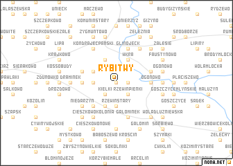 map of Rybitwy