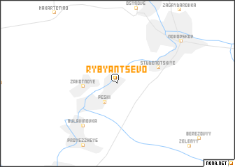 map of Rybyantsevo