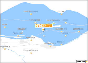 map of Rychkova