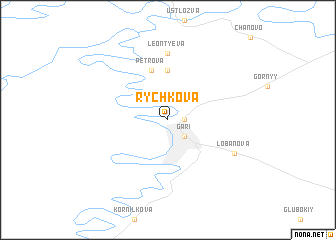 map of Rychkova