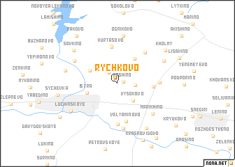 map of Rychkovo