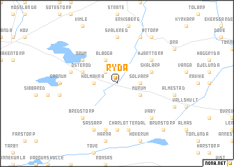 map of Ryda