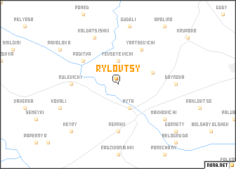 map of Rylovtsy