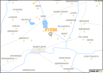 map of Rynok