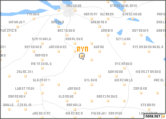 map of Ryn